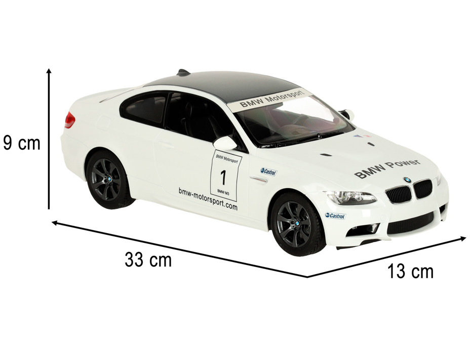 RC auto 1:14 BMW M3 biele