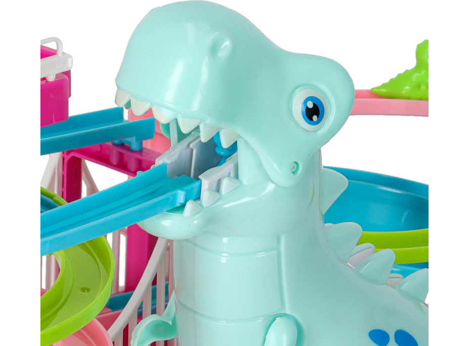 Závodná dráha Dinosaur so zvukmi a svetlami