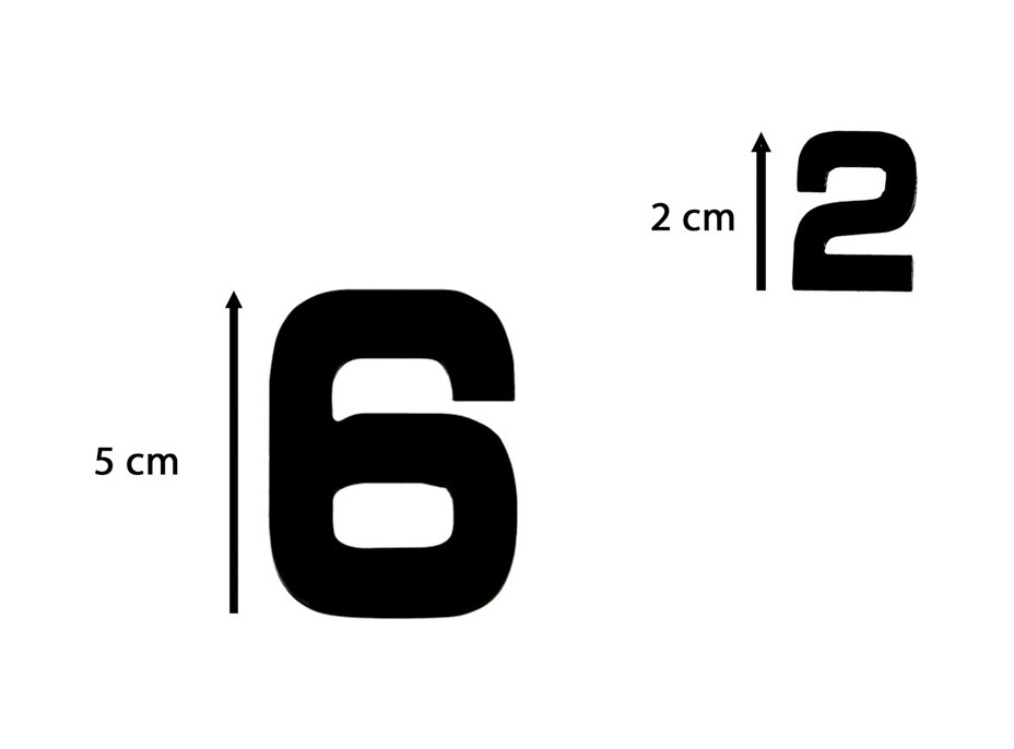 Nástenné hodiny - 4 veľké číslice - čierne