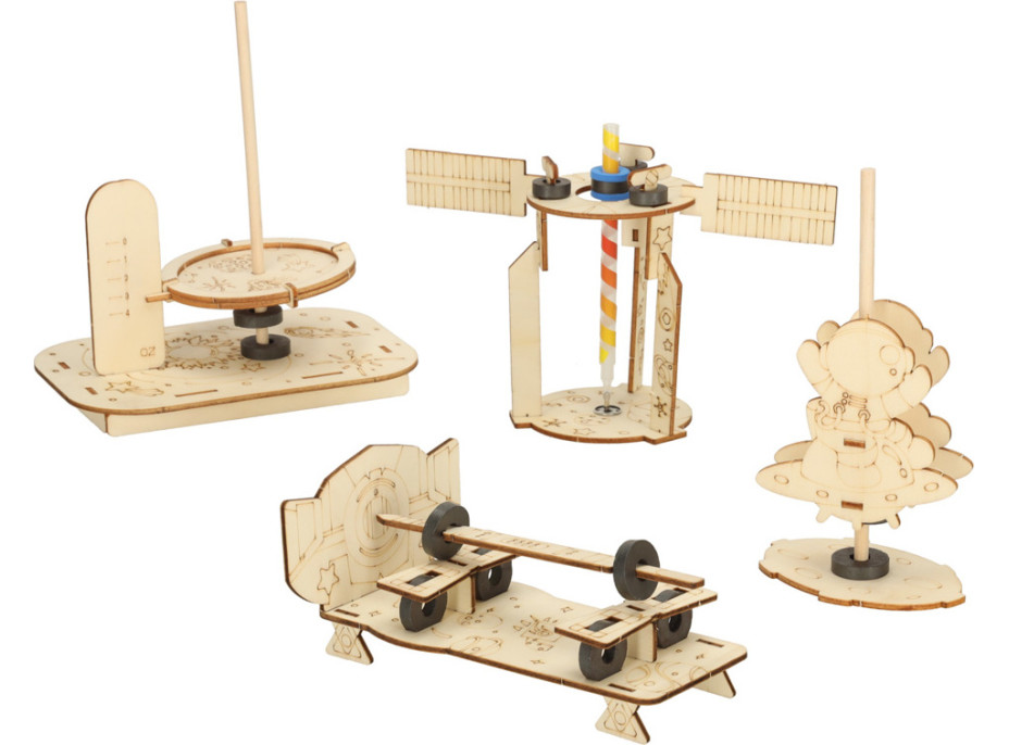 Sada pre vedecké experimenty Magnety 4v1