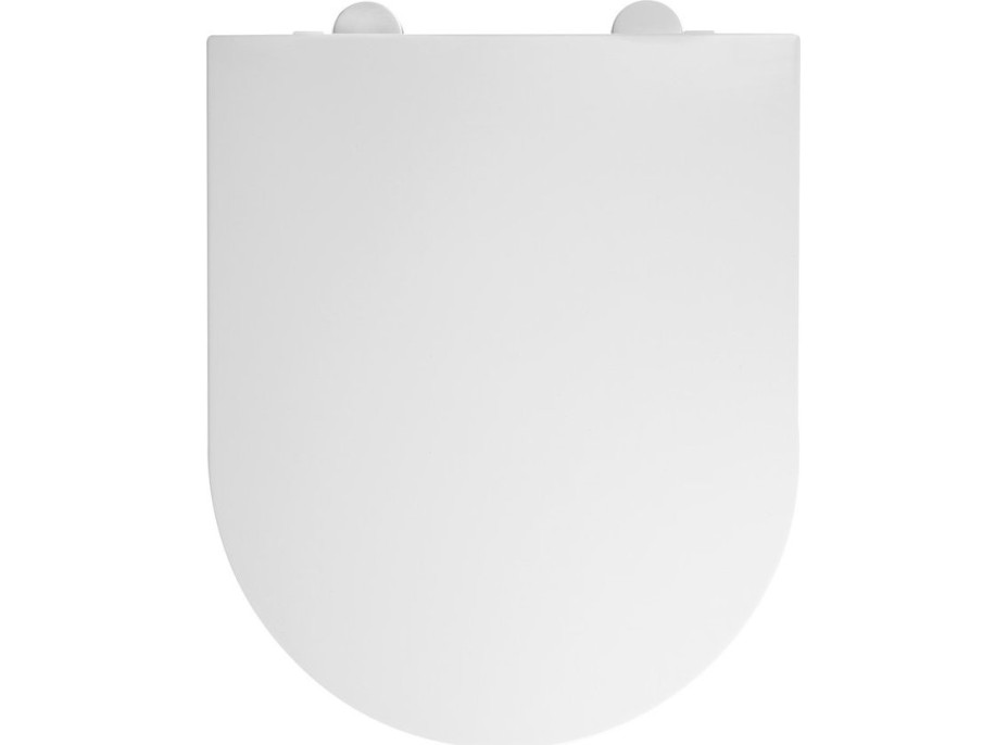 Isvea SISTEMA A WC sedadlo, SLIM, Soft Close, Easy Take, biela 40KF0200I