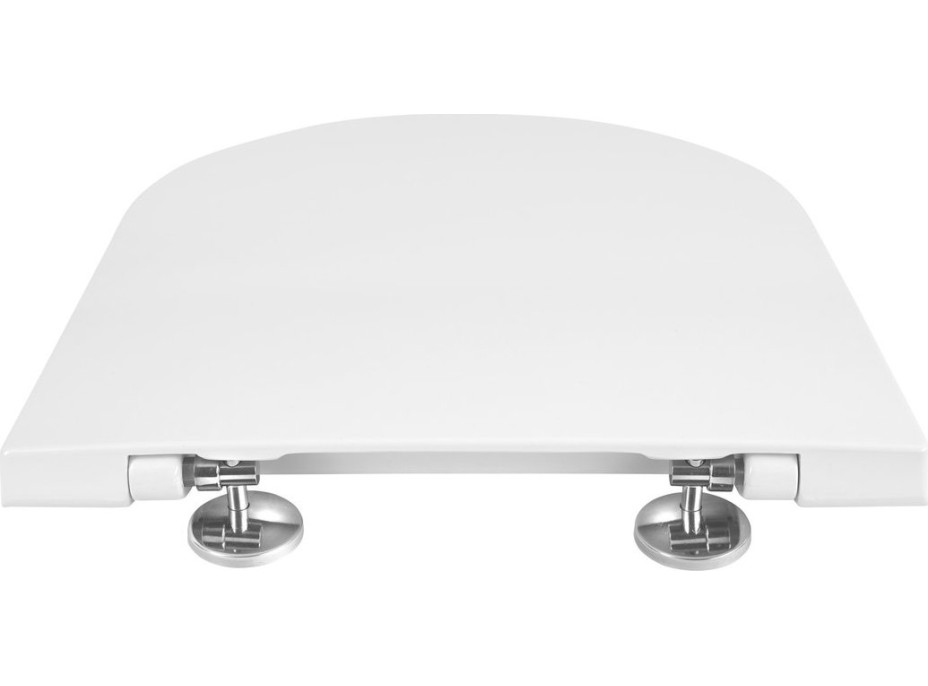 Isvea SISTEMA A WC sedadlo, SLIM, Soft Close, Easy Take, biela 40KF0200I