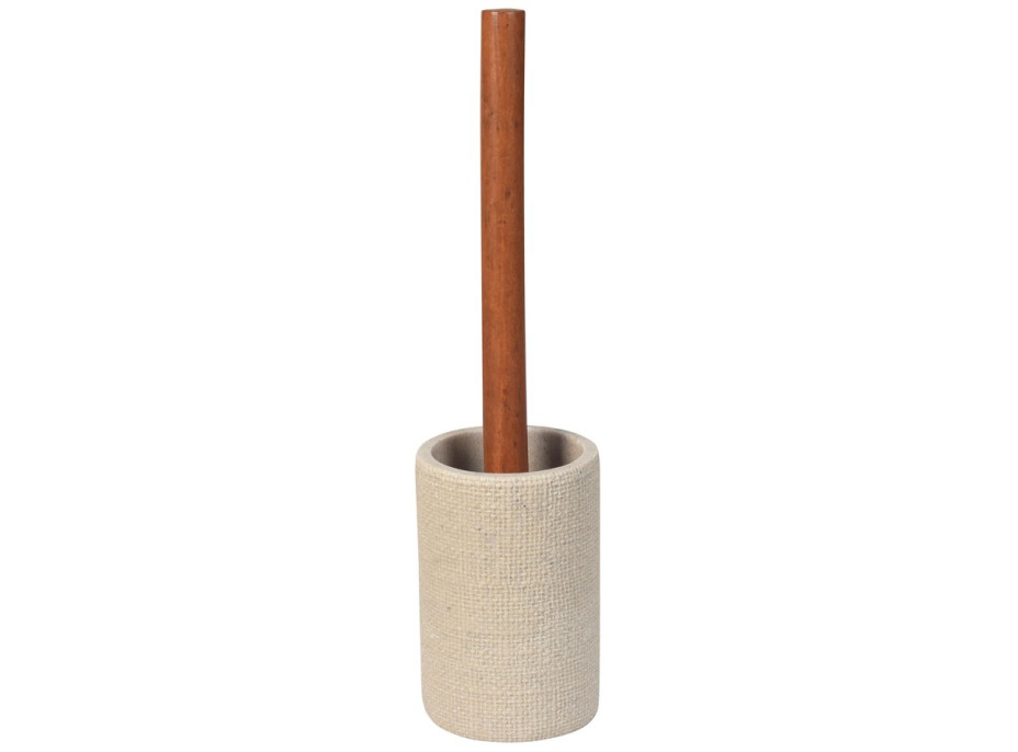 Sapho CRAFT WC kefa na postavenie, acacia/béžová 8568 Sapho CRAFT WC kefa na postavenie, acacia/béžová 8568