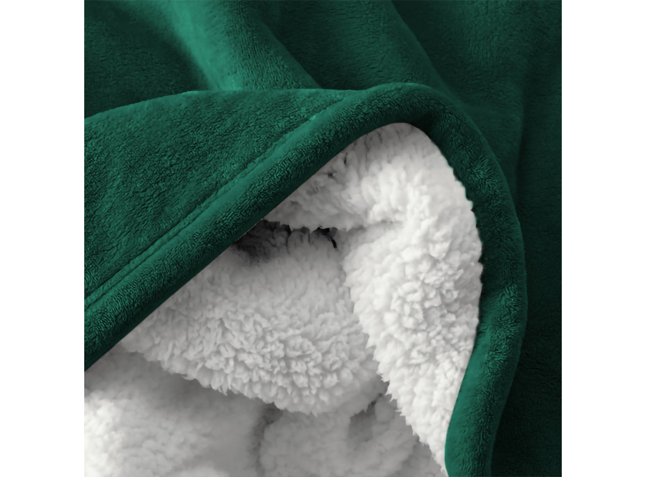 Deka MARLBOROUGH Sherpa 150x200 cm - zelená