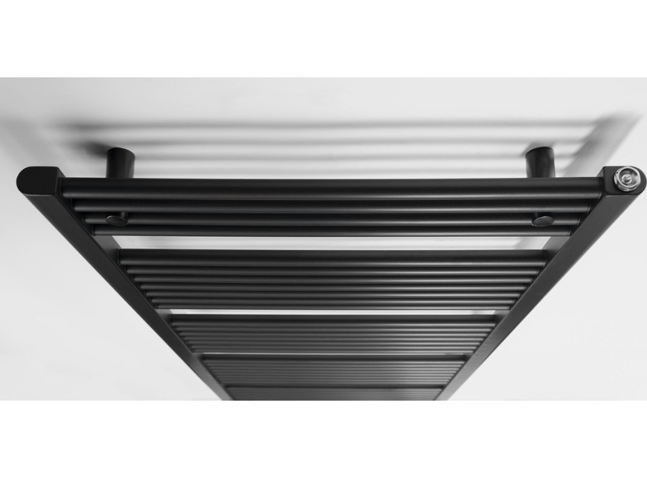Aqualine DIRECT vykurovacie teleso s bočným pripojením 600x1680mm, čierna mat ILR66B