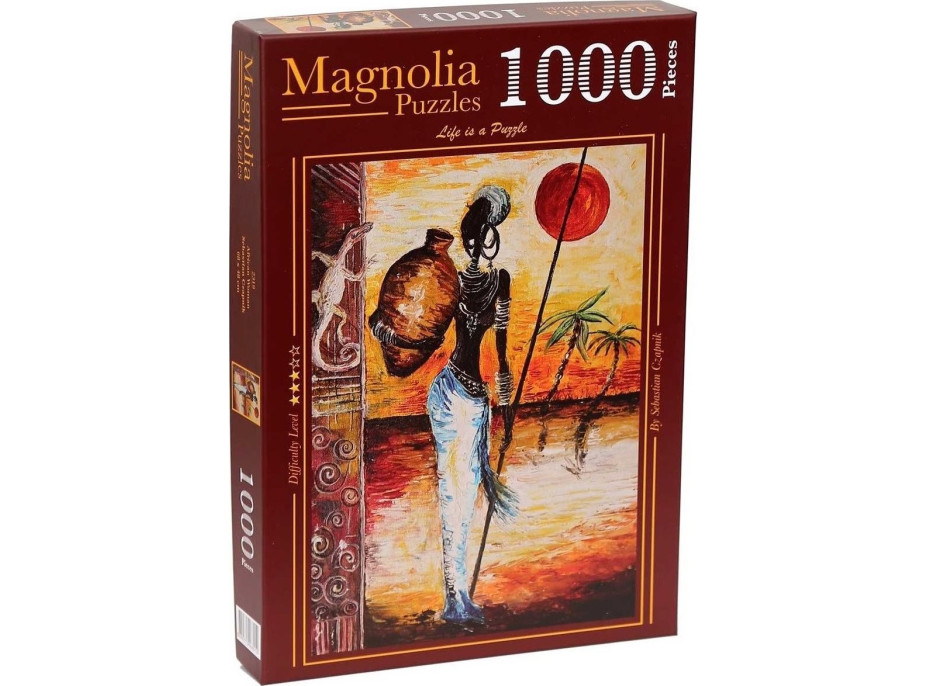 MAGNOLIA Puzzle Afričanka 1000 dielikov
