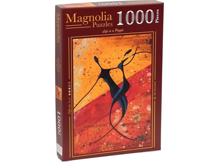 MAGNOLIA Puzzle Africký pár 1000 dielikov