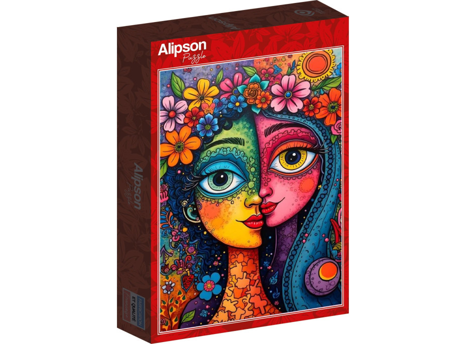 ALIPSON Puzzle Farebné duo 1500 dielikov