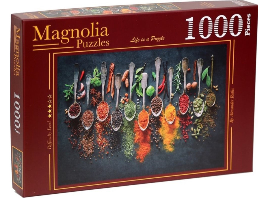 MAGNOLIA Puzzle Bylinky a korenie 1000 dielikov