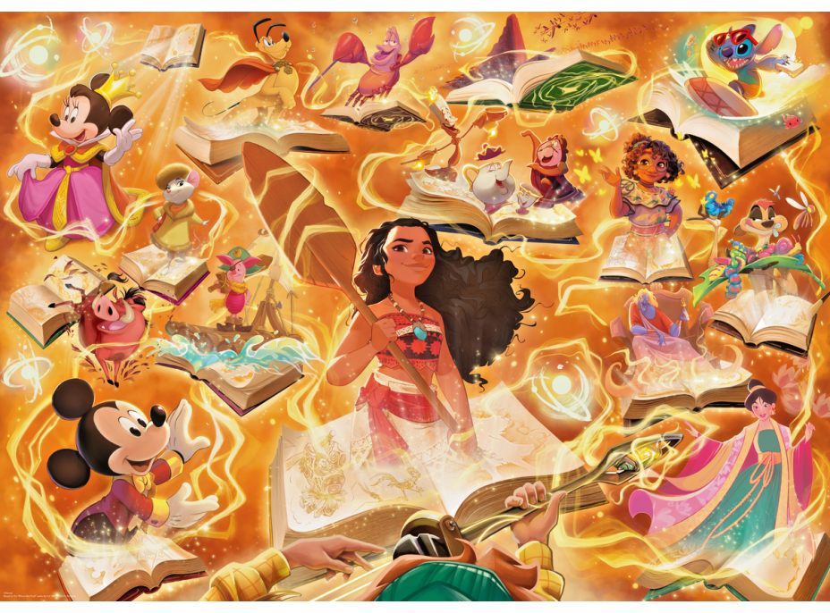 RAVENSBURGER Puzzle Disney Lorcana - Glimmers of the Realm: Jantár 1000 dielikov RAVENSBURGER Puzzle Disney Lorcana - Glimmers of the Realm: Jantár 1000 dielikov