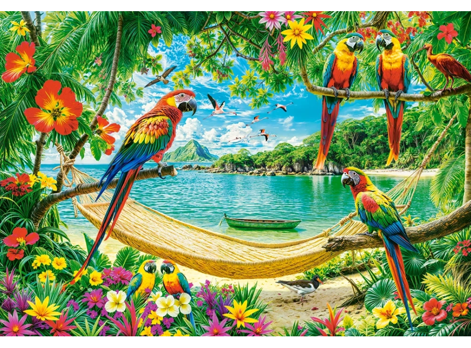CASTORLAND Puzzle Exotické miesto pre teba 1000 dielikov