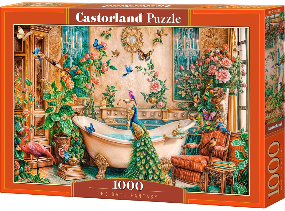 CASTORLAND Puzzle Fantastická kúpeľňa 1000 dielikov
