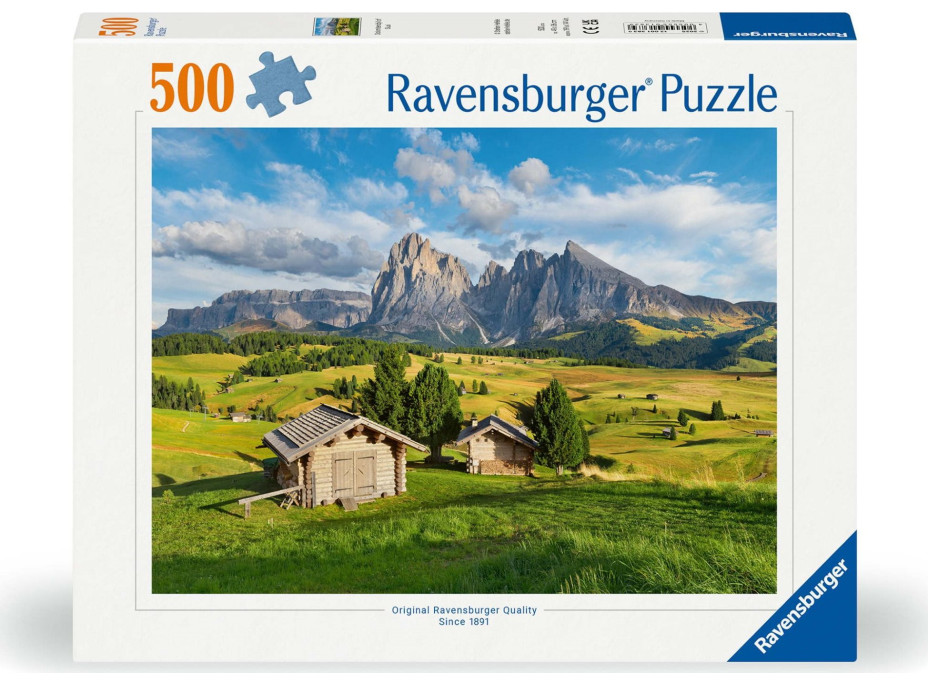 RAVENSBURGER Puzzle Talianske dolomity 500 dielikov