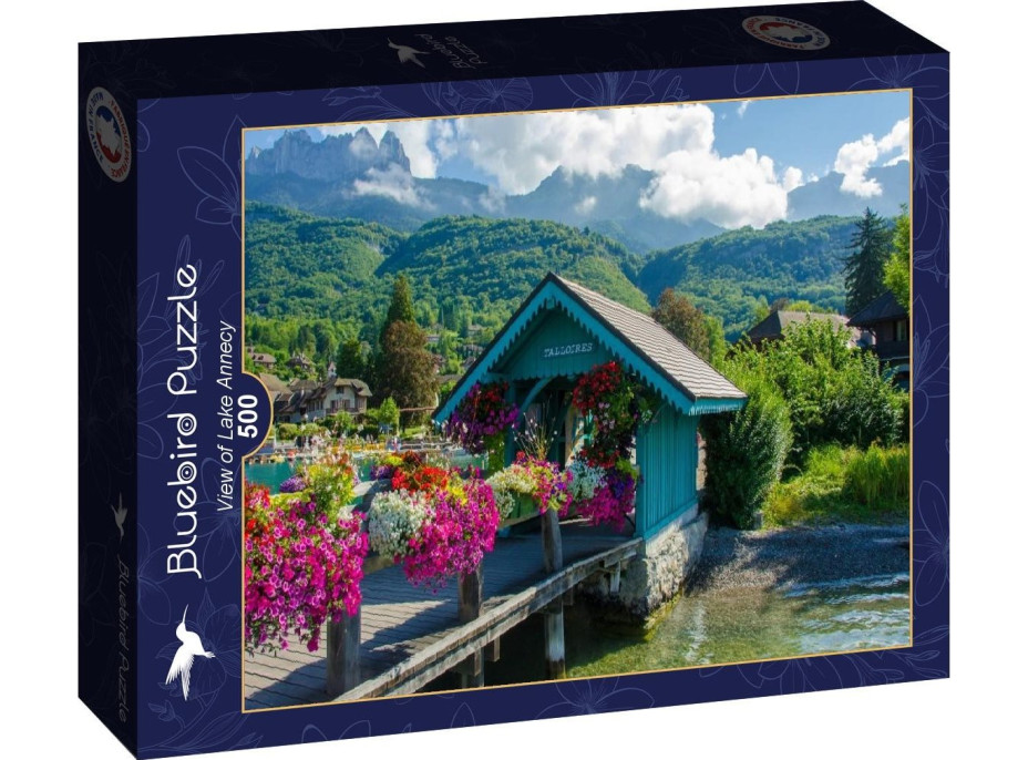 BLUEBIRD Puzzle Jazero Annecy 500 dielikov
