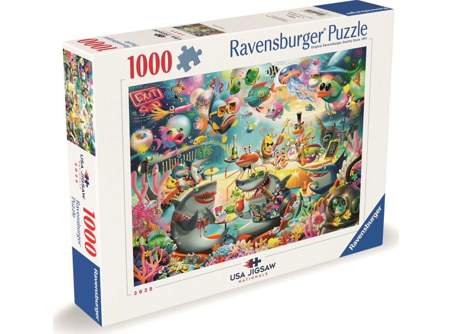 RAVENSBURGER Puzzle Krásny výhľad na oceán 1000 dielikov
