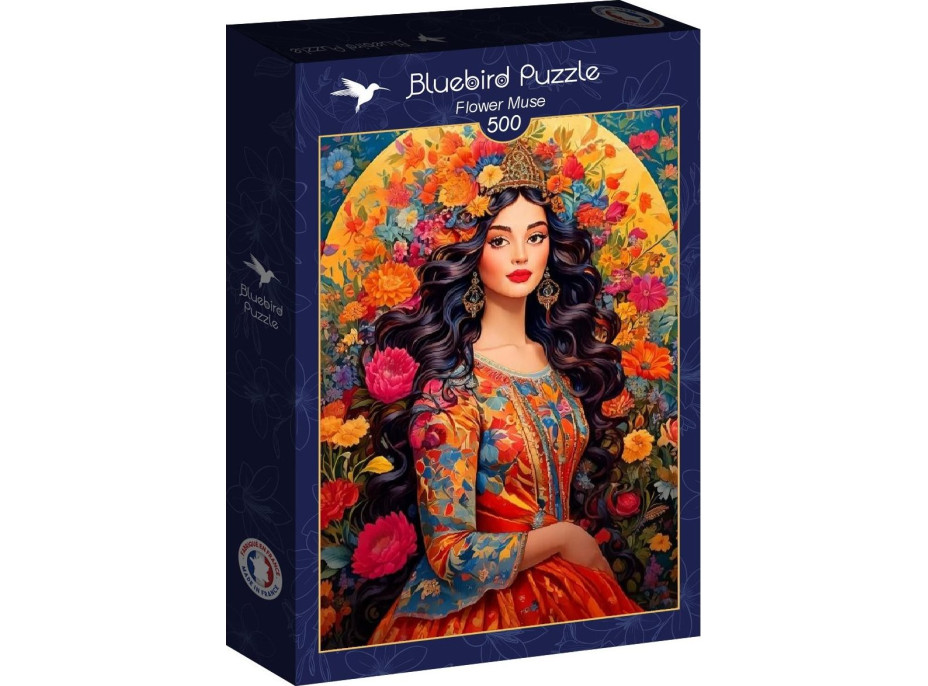 BLUEBIRD Puzzle Kvetinová múza 500 dielikov