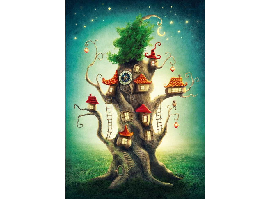 MAGNOLIA Puzzle Magický dom na strome 1000 dielikov