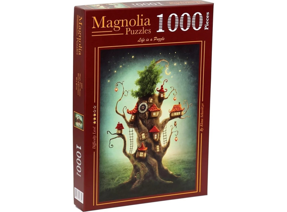 MAGNOLIA Puzzle Magický dom na strome 1000 dielikov