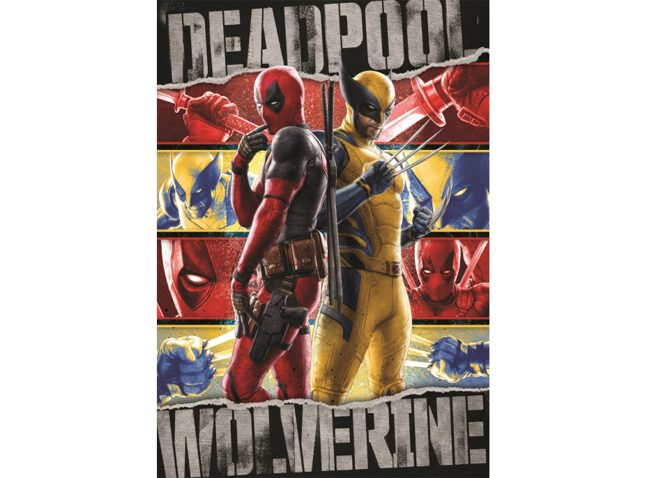 CLEMENTONI Puzzle Marvel: Deadpool & Wolverine 1000 dielikov