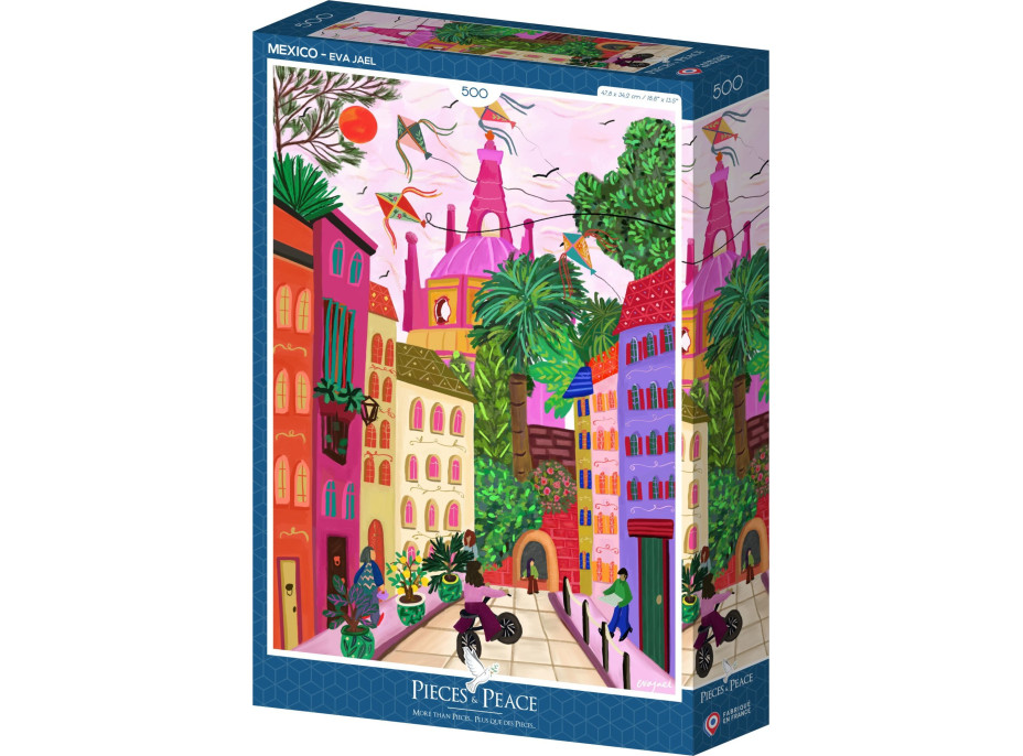 PIECES & PEACE Puzzle Mexiko 500 dielikov