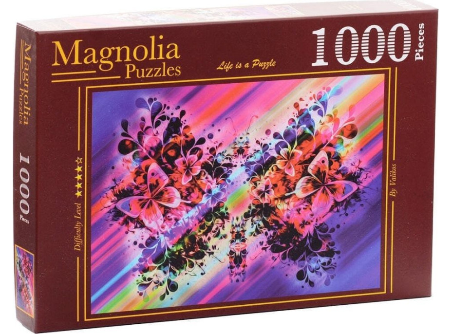 MAGNOLIA Puzzle Motýle 1000 dielikov