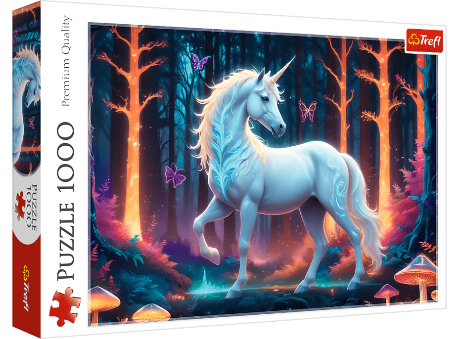 TREFL Puzzle Mystický jednorožec 1000 dielikov