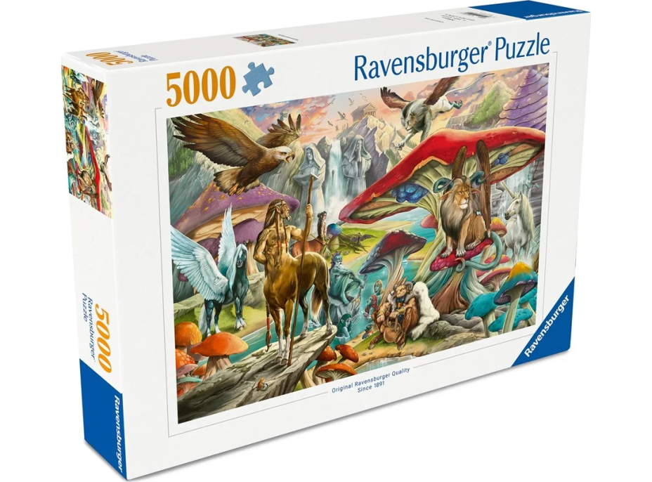 RAVENSBURGER Puzzle Mystický svet 5000 dielikov