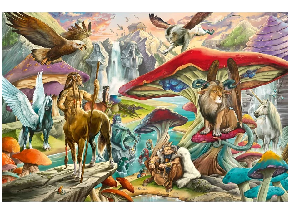 RAVENSBURGER Puzzle Mystický svet 5000 dielikov