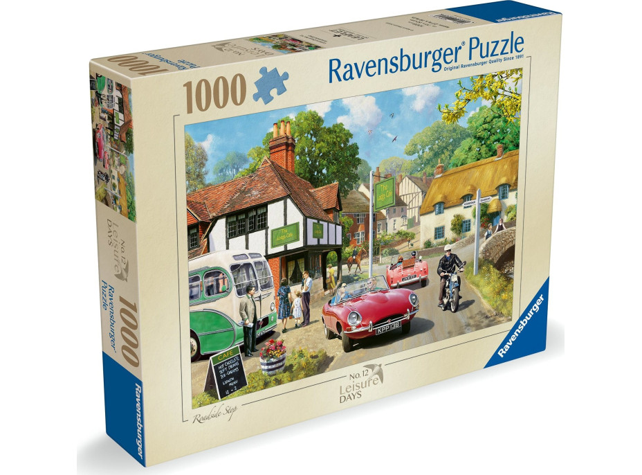 RAVENSBURGER Puzzle Na cestách 1000 dielikov