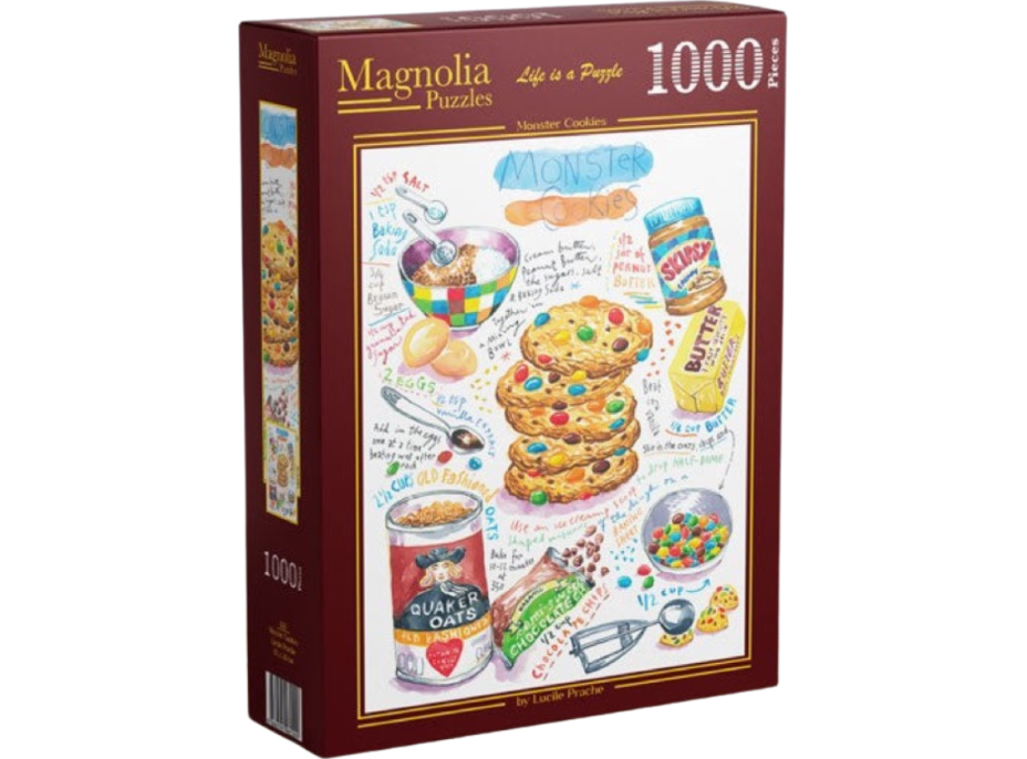 MAGNOLIA Puzzle Obrie sušienky 1000 dielikov