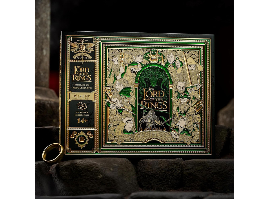 Puzzle Pán prsteňov: Stredozem 1000 dielikov