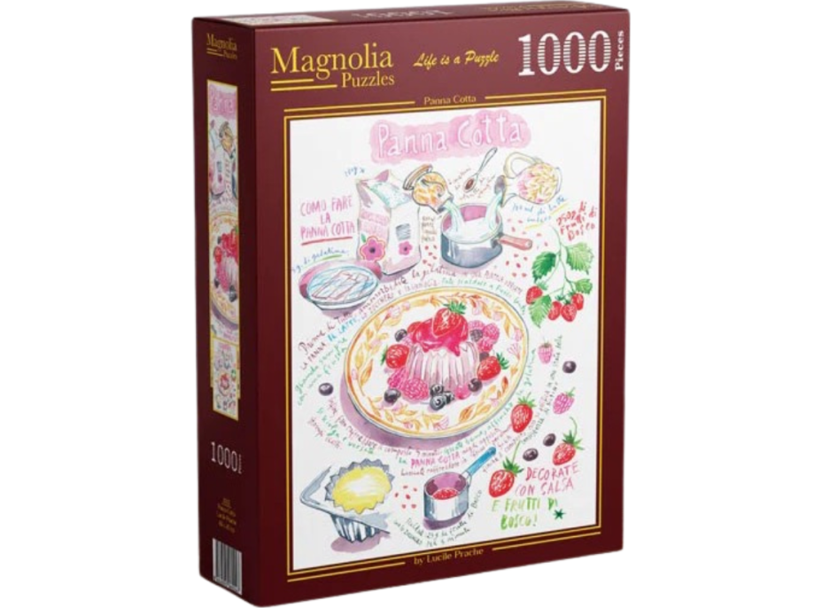MAGNOLIA Puzzle Panna Cotta 1000 dielikov