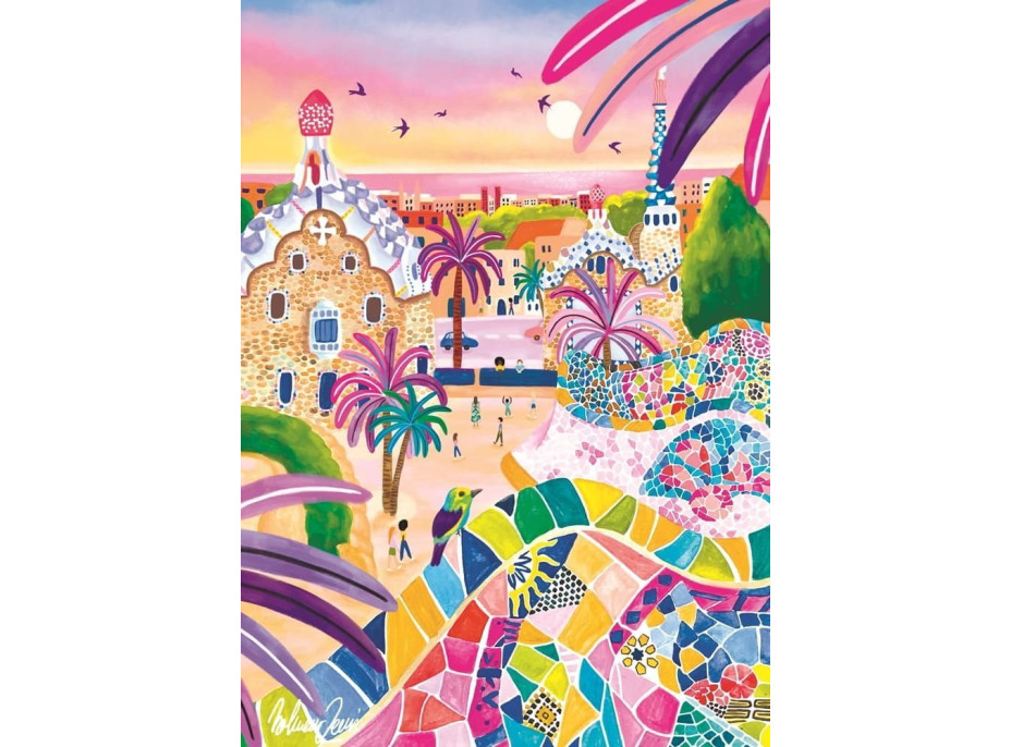 MAGNOLIA Puzzle Park Güell 1000 dielikov