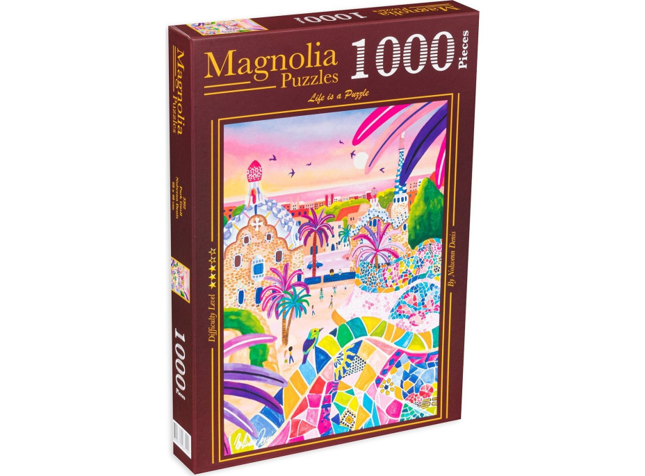 MAGNOLIA Puzzle Park Güell 1000 dielikov