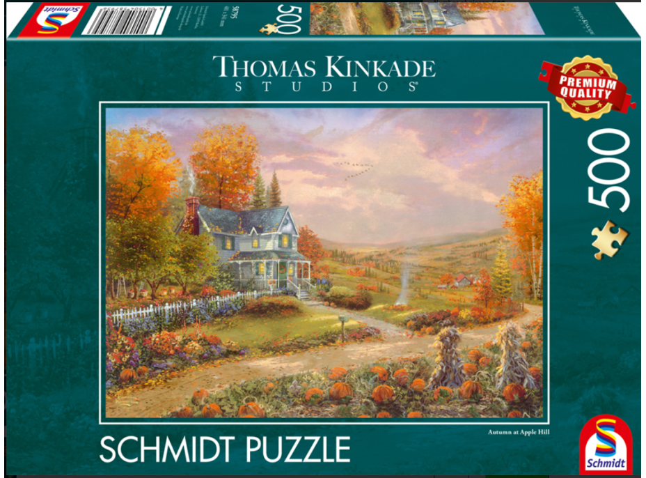 SCHMIDT Puzzle Jeseň v Apple Hill 500 dielikov