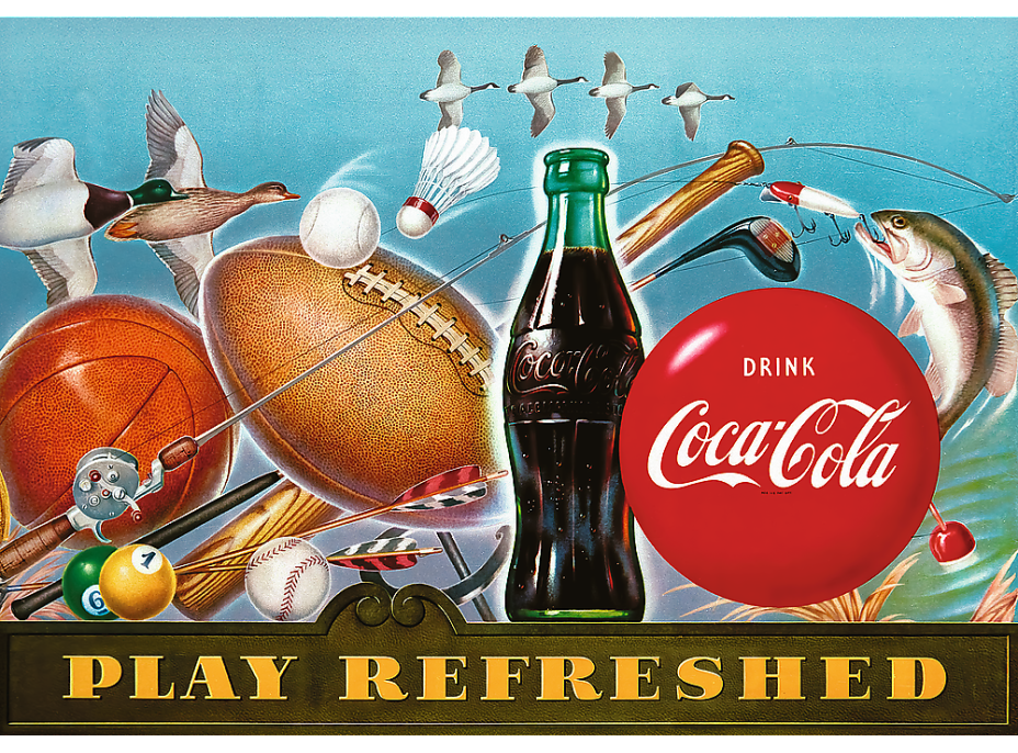 TREFL Puzzle Premium Plus Coca-Cola: Hraj osviežený 1000 dielikov