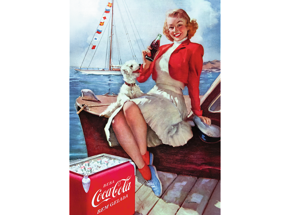 TREFL Puzzle Premium Plus Coca-Cola: Prestávka 1000 dielikov