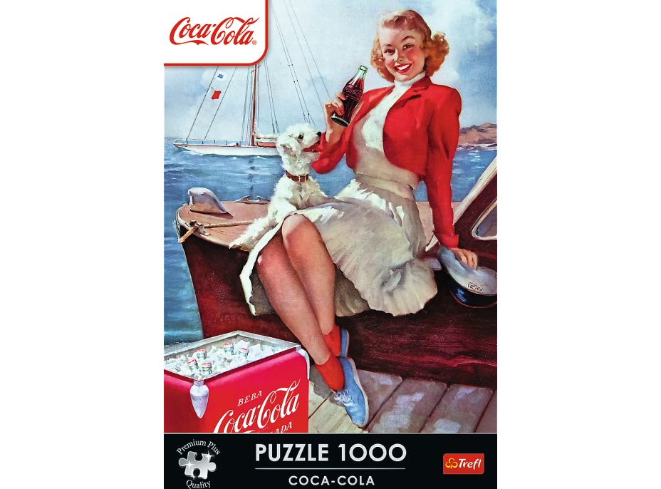TREFL Puzzle Premium Plus Coca-Cola: Prestávka 1000 dielikov