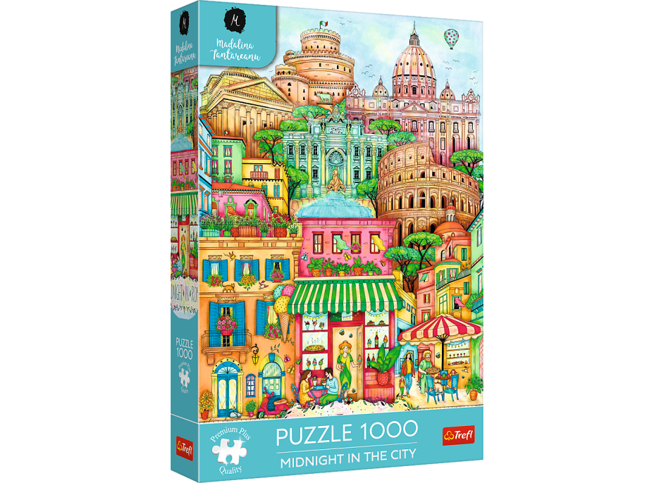 TREFL Puzzle Premium Plus Polnoc v Ríme 1000 dielikov