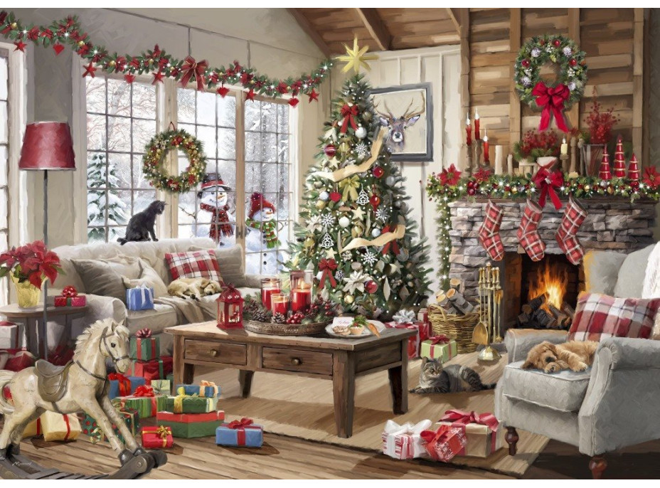 BLUEBIRD Puzzle Príjemné Vianoce 500 dielikov