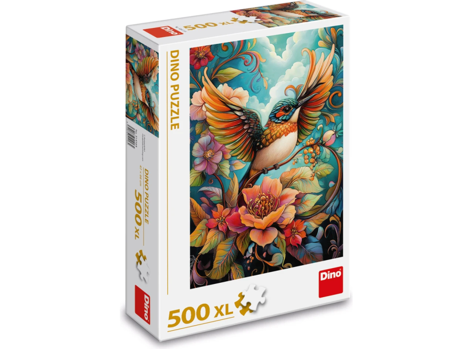 DINO Puzzle Vtáčik XL 500 dielikov