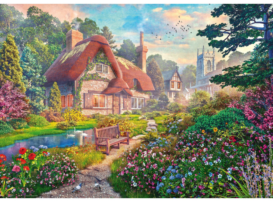 RAVENSBURGER Puzzle Raj v srdci prírody 1000 dielikov