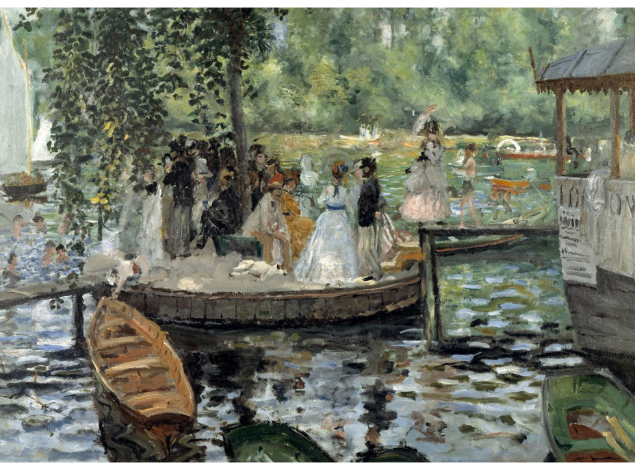 GRAFIKA Puzzle Raňajky veslárov a La Grenouillère 2x500 dielikov