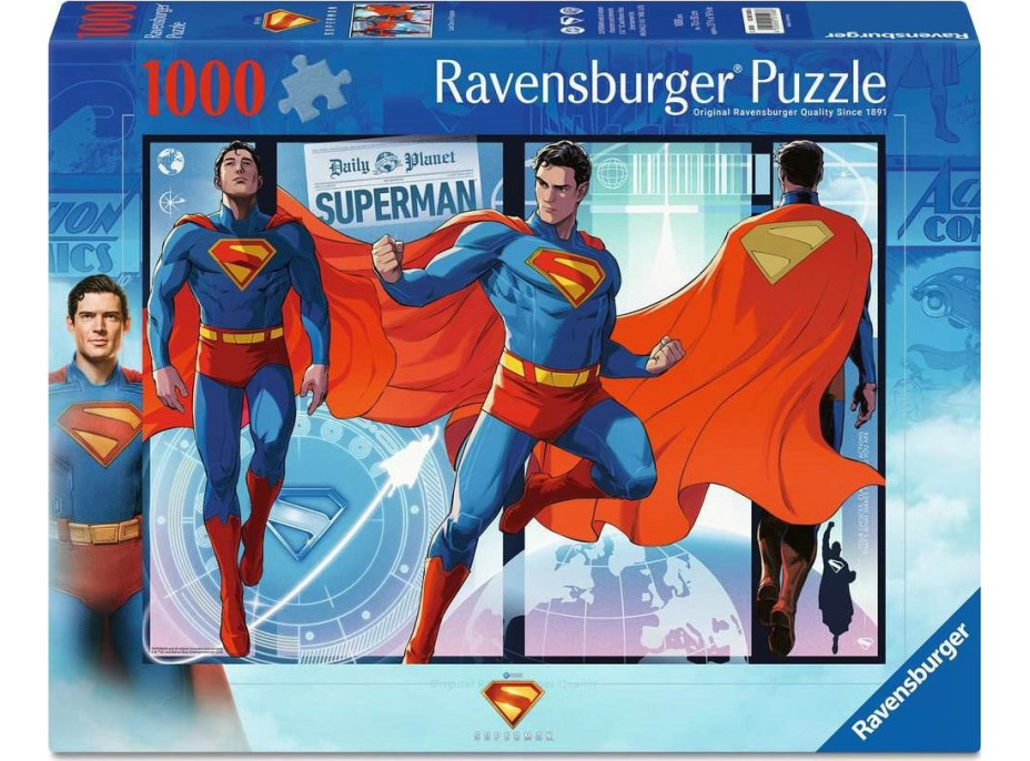 RAVENSBURGER Puzzle Superman: Last Son of Krypton 1000 dielikov