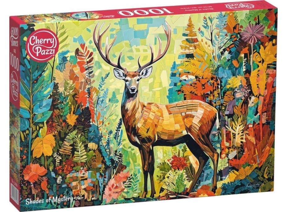 CHERRY PAZZI Puzzle Tajomné odtiene 1000 dielikov