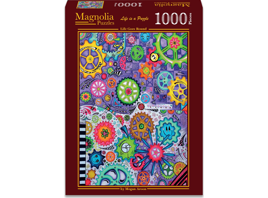 MAGNOLIA Puzzle Tak plynie život 1000 dielikov