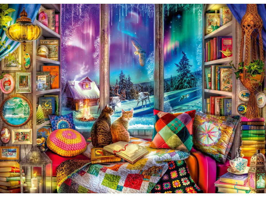 RAVENSBURGER Puzzle Únik do magického sveta 1000 dielikov