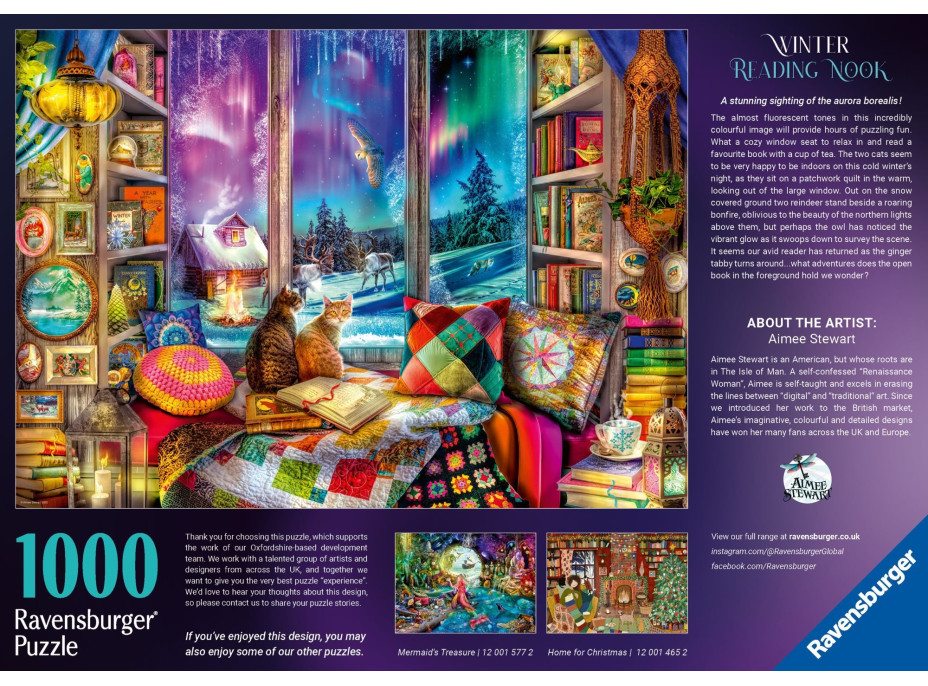 RAVENSBURGER Puzzle Únik do magického sveta 1000 dielikov