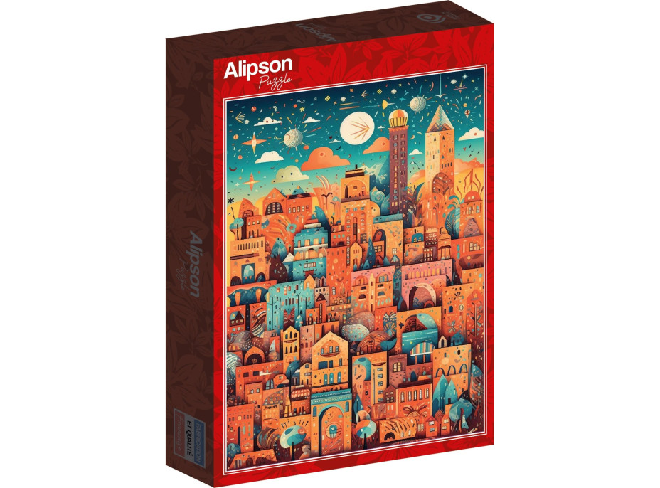 ALIPSON Puzzle Úžasné mesto 500 dielikov