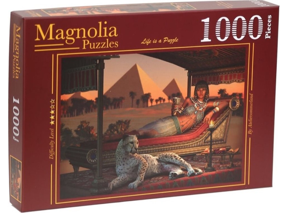 MAGNOLIA Puzzle Večera pri pyramídach 1000 dielikov